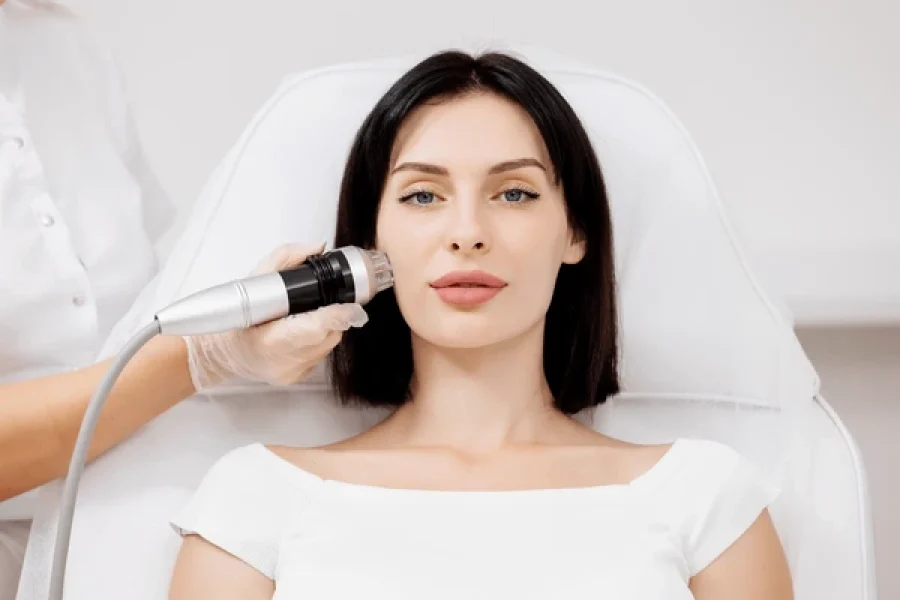 Cosmetic Treatment With Machine